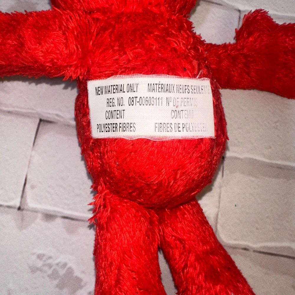 Hasbro Sesame Street Elmo Plush Red Shaggy Stuffed Animal‎ Toy 2013 A1885/A1884